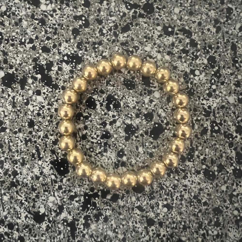 Elegant Enewton Gold Beaded Bracelet